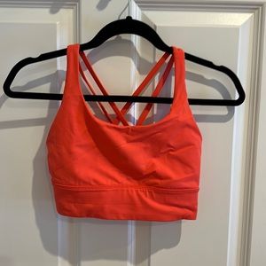 Lululemon energy bra red size 6